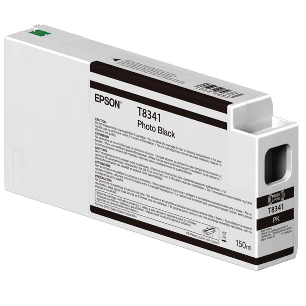 

Epson UltraChrome HD Photo Black 150mL Ink Cartridge