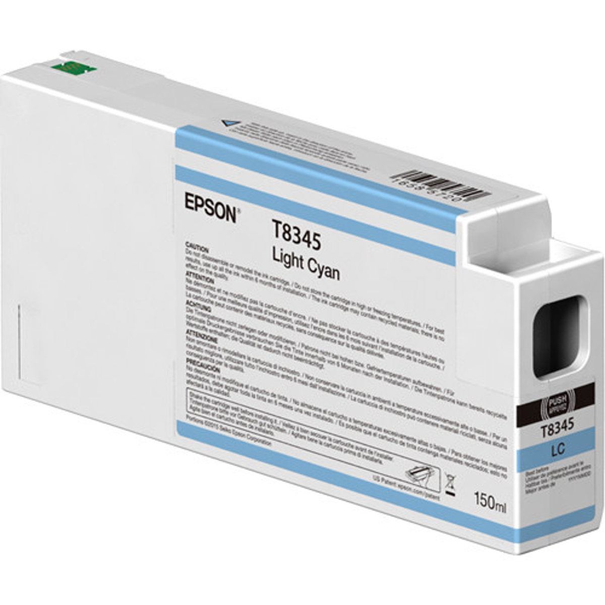 

Epson UltraChrome HD Light Cyan 150mL Ink Cartridge