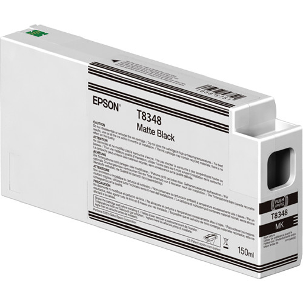 

Epson UltraChrome HD Matte Black 150mL Ink Cartridge