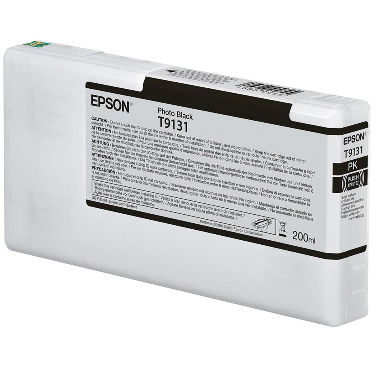 

Epson Ultrachrome HDX 200ml Photo Black Pigment Ink Cartridge for SC-P5000