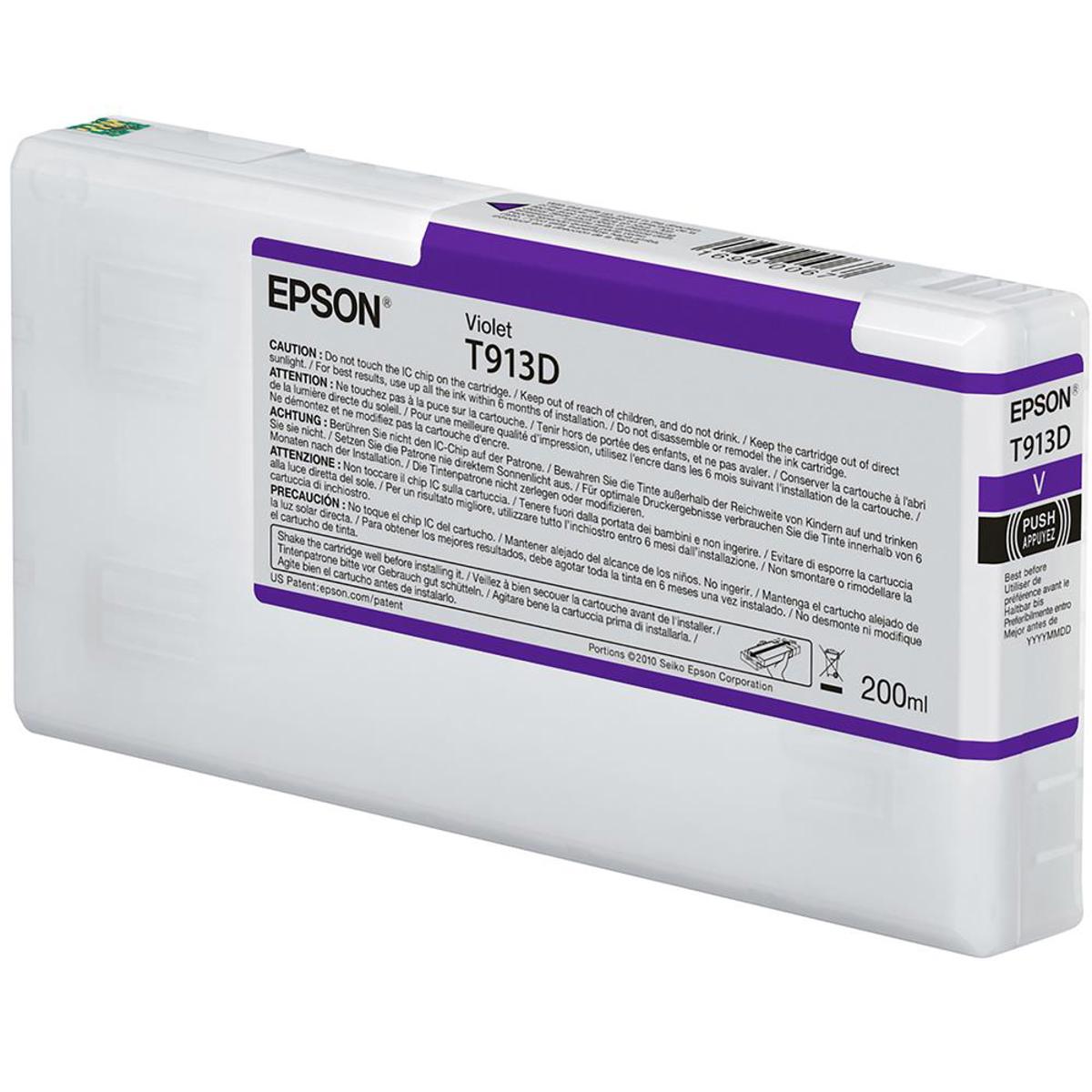 

Epson Ultrachrome HDX 200ml Violet Pigment Ink Cartridge for SC-P5000