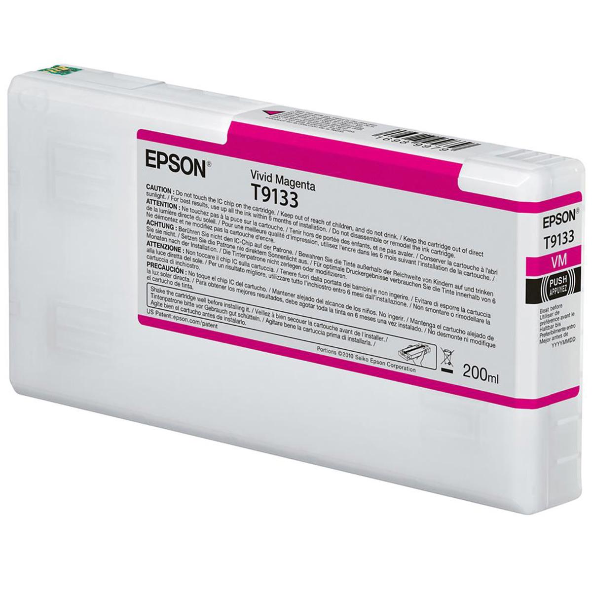 

Epson Ultrachrome HDX 200ml Photo Vivid Magenta Pigment Ink Cartridge, f/SC-5000