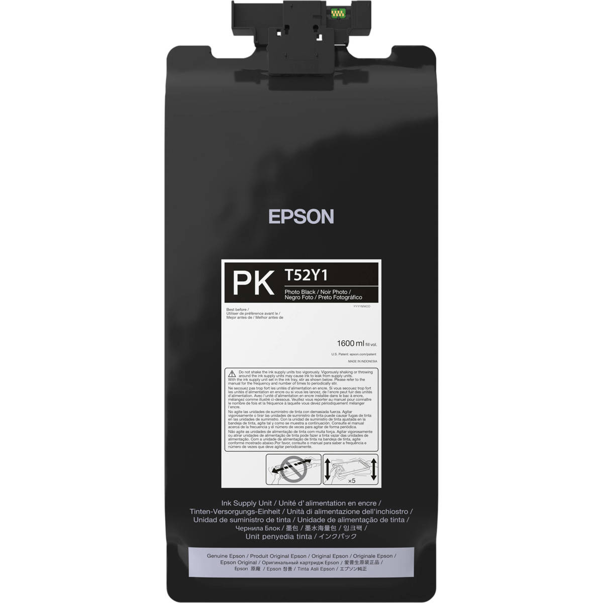 

Epson T52Y UltraChrome XD3 1.6L High Capacity Ink Cartridge Photo Black