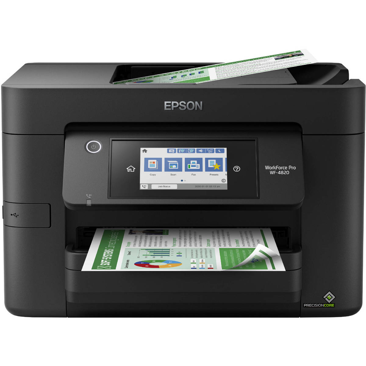 

Epson WorkForce Pro WF-4820 Wireless AIO Inkjet Printer - Refurbished by Epson