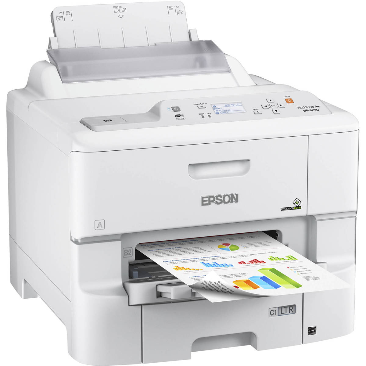 

Epson WorkForce Pro WF-6090 Wireless Color Inkjet Printer with PCL/PostScript
