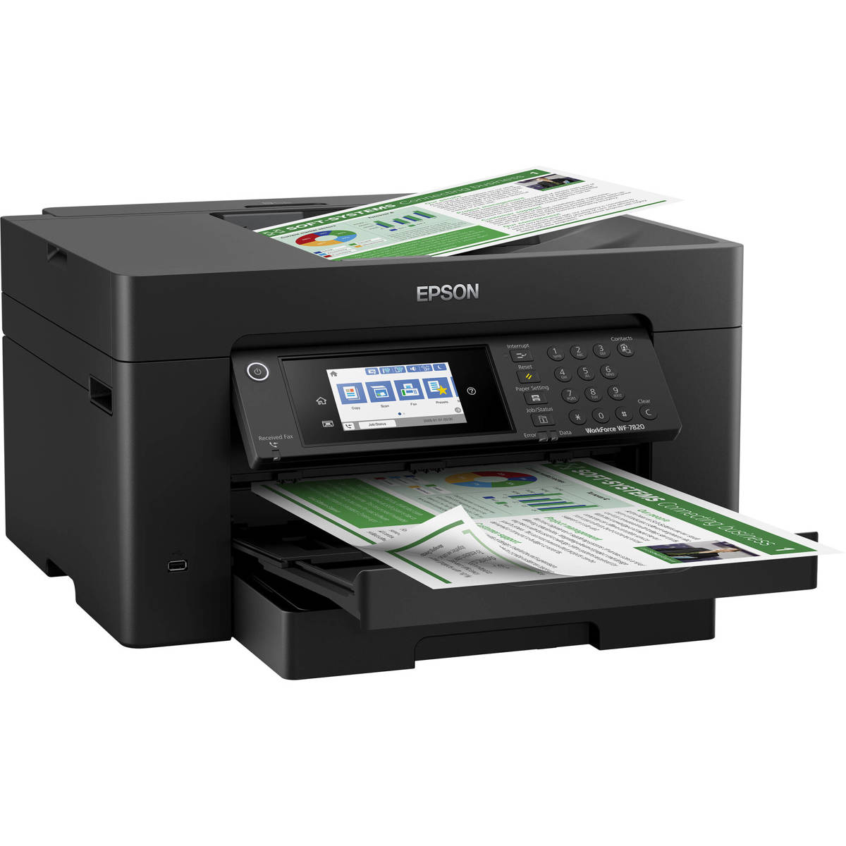

Epson WorkForce Pro WF-7820 Wireless Wide-Format All-in-One Inkjet Printer