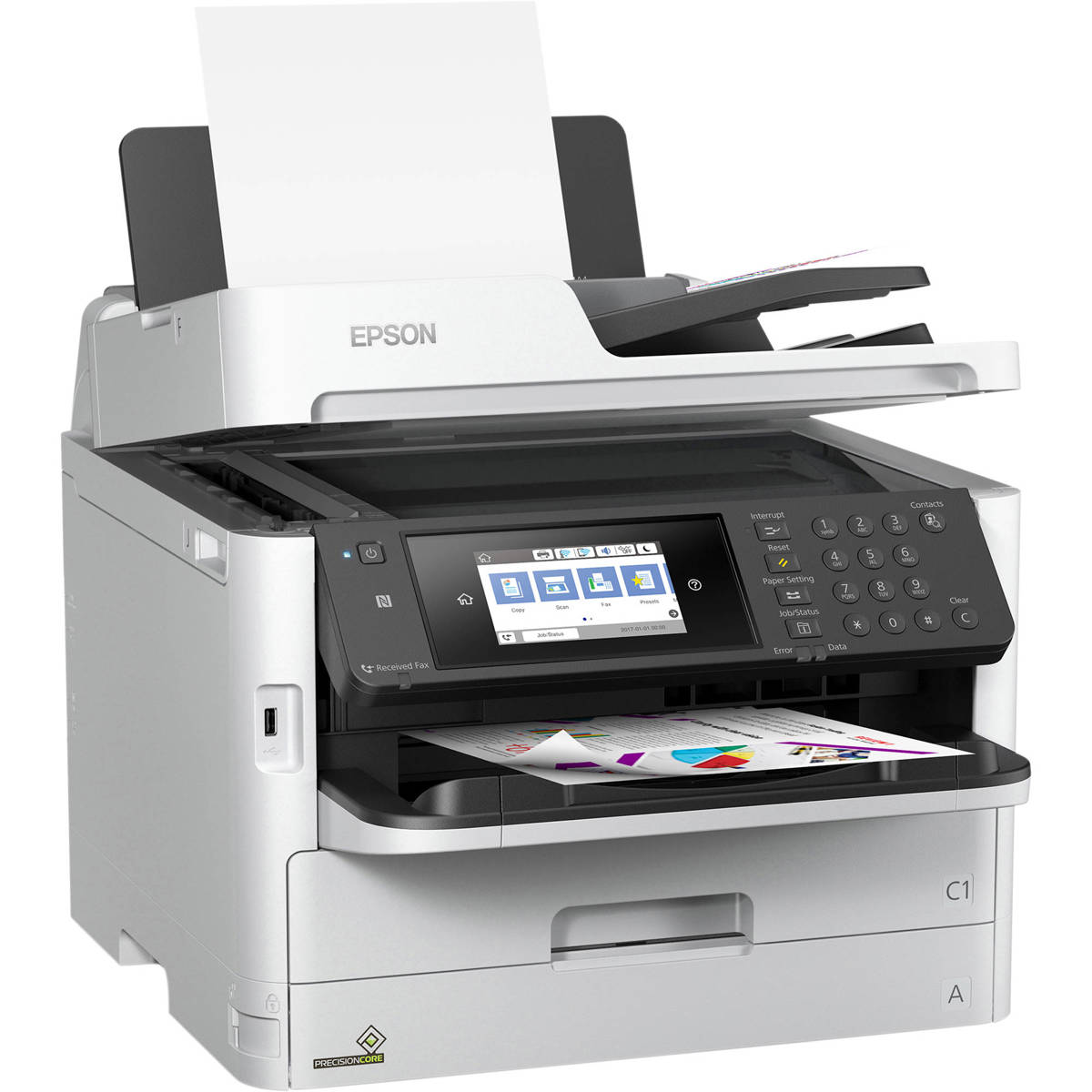 

Epson WorkForce Pro WF-C5710 Network Wireless MFP Color Inkjet Printer