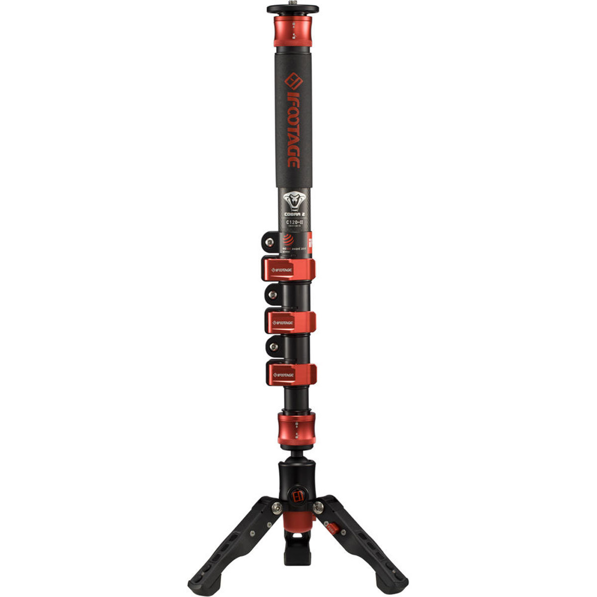 IFOOTAGE COBRA 2 C120 4 Section Carbon Fiber Monopod #401000059 $159.00