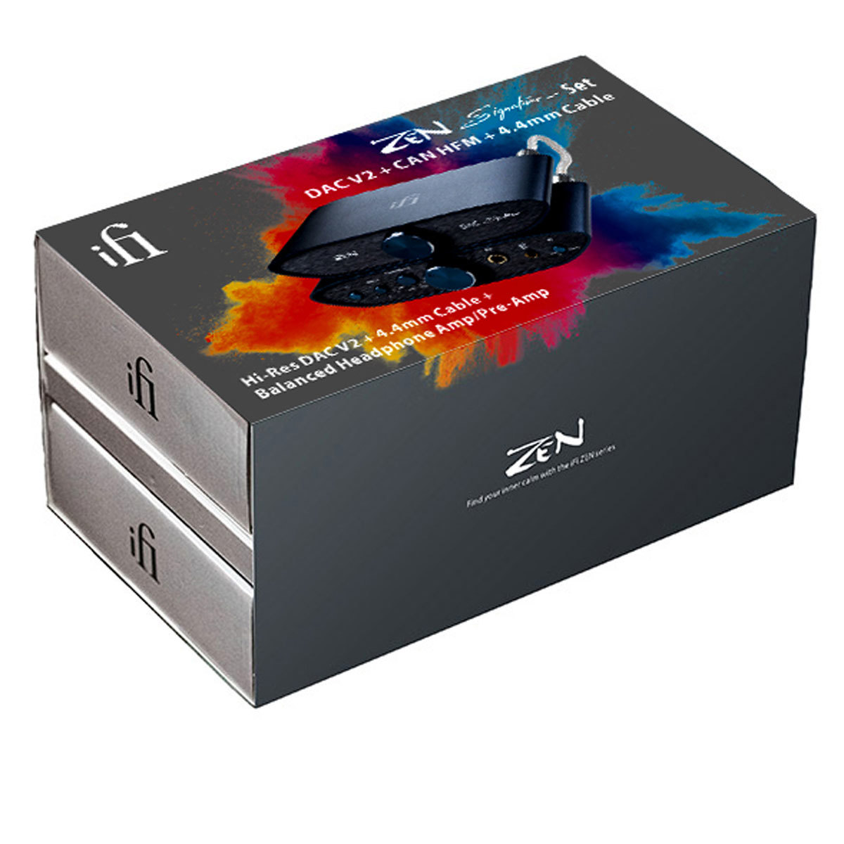 iFi AUDIO ZEN Signature Set with DAC V2 + CAN HFM + 4.4mm Cable -  0309001-0009