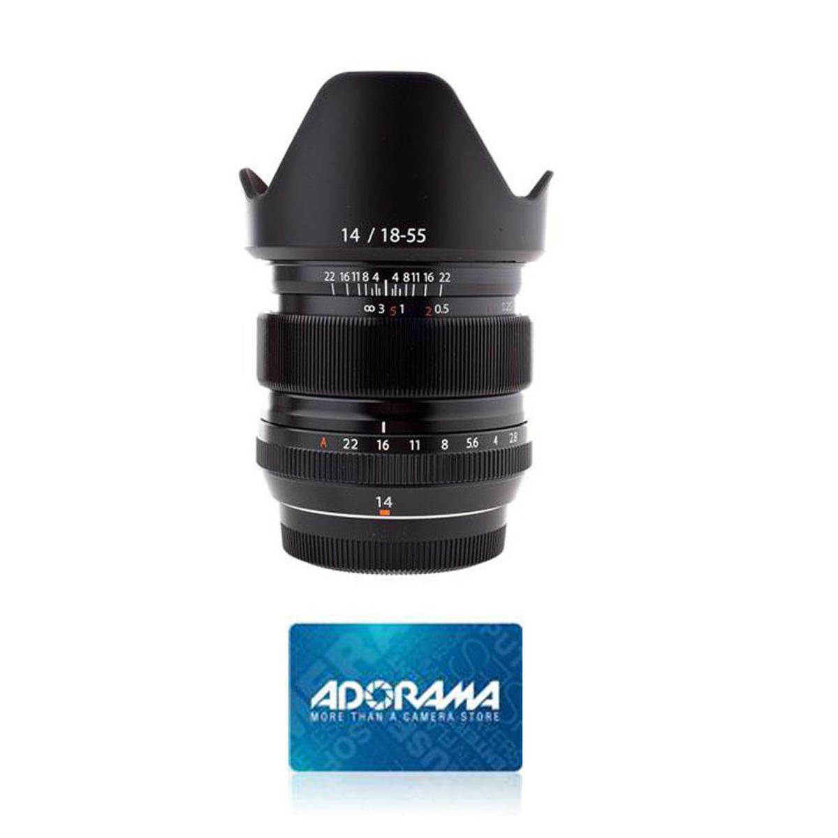 

Fujifilm XF 14mm f/2.8 R Lens with Free $50 Adorama Gift Card