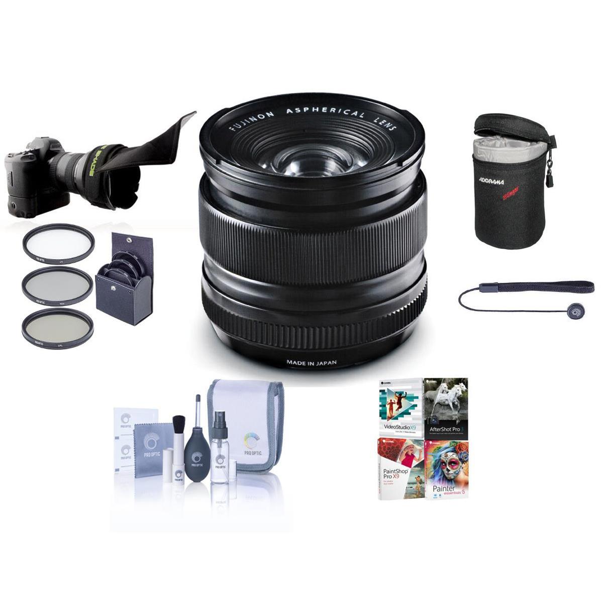 

Fujifilm XF 14mm f/2.8 R Lens with PC Software & Accessories Kit