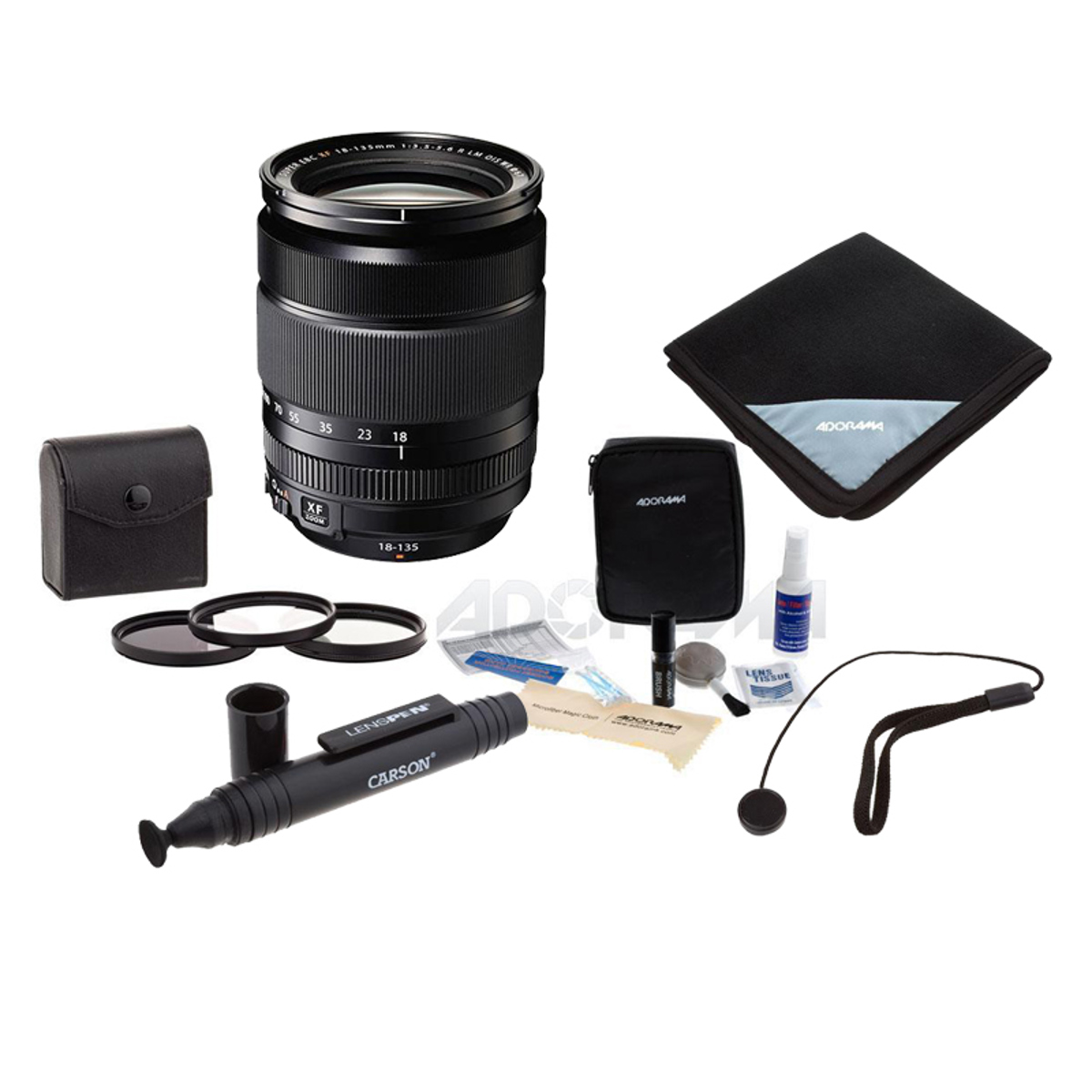 

Fujifilm XF 18-135mm f/3.5-5.6 R LM OIS WR Lens with Free Accessories Kit