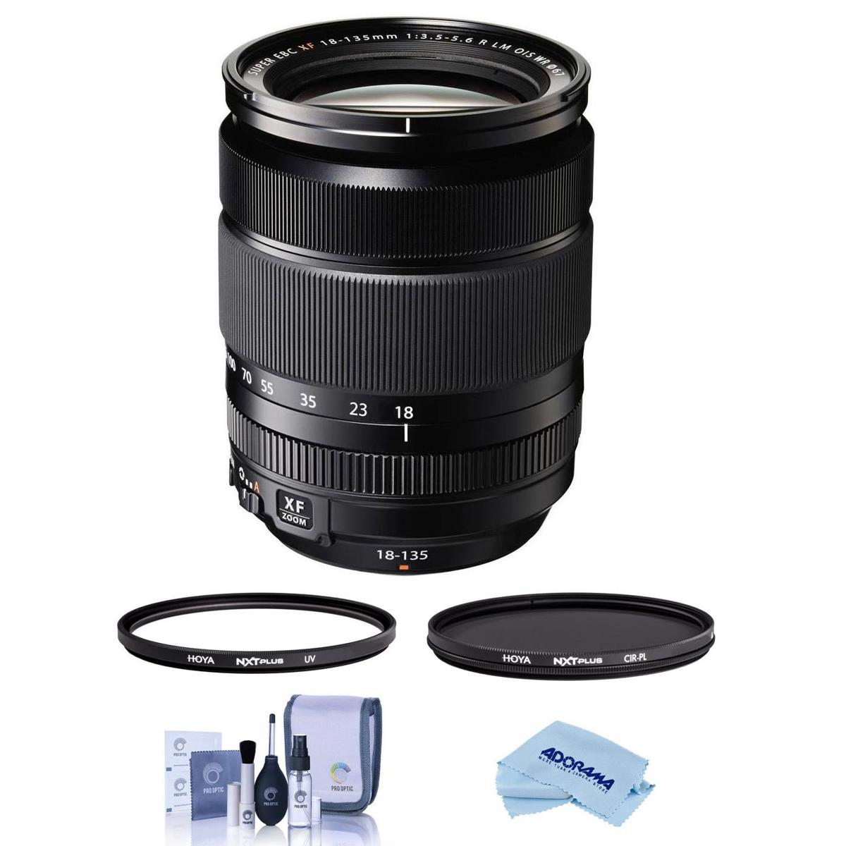 

Fujifilm XF 18-135mm f/3.5-5.6 R LM OIS WR Lens with 67mm Filter Kit