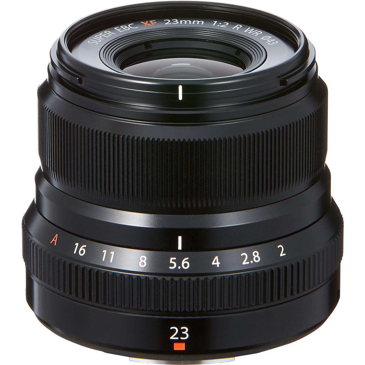 

Fujifilm XF 23mm f/2 R WR Lens, Black