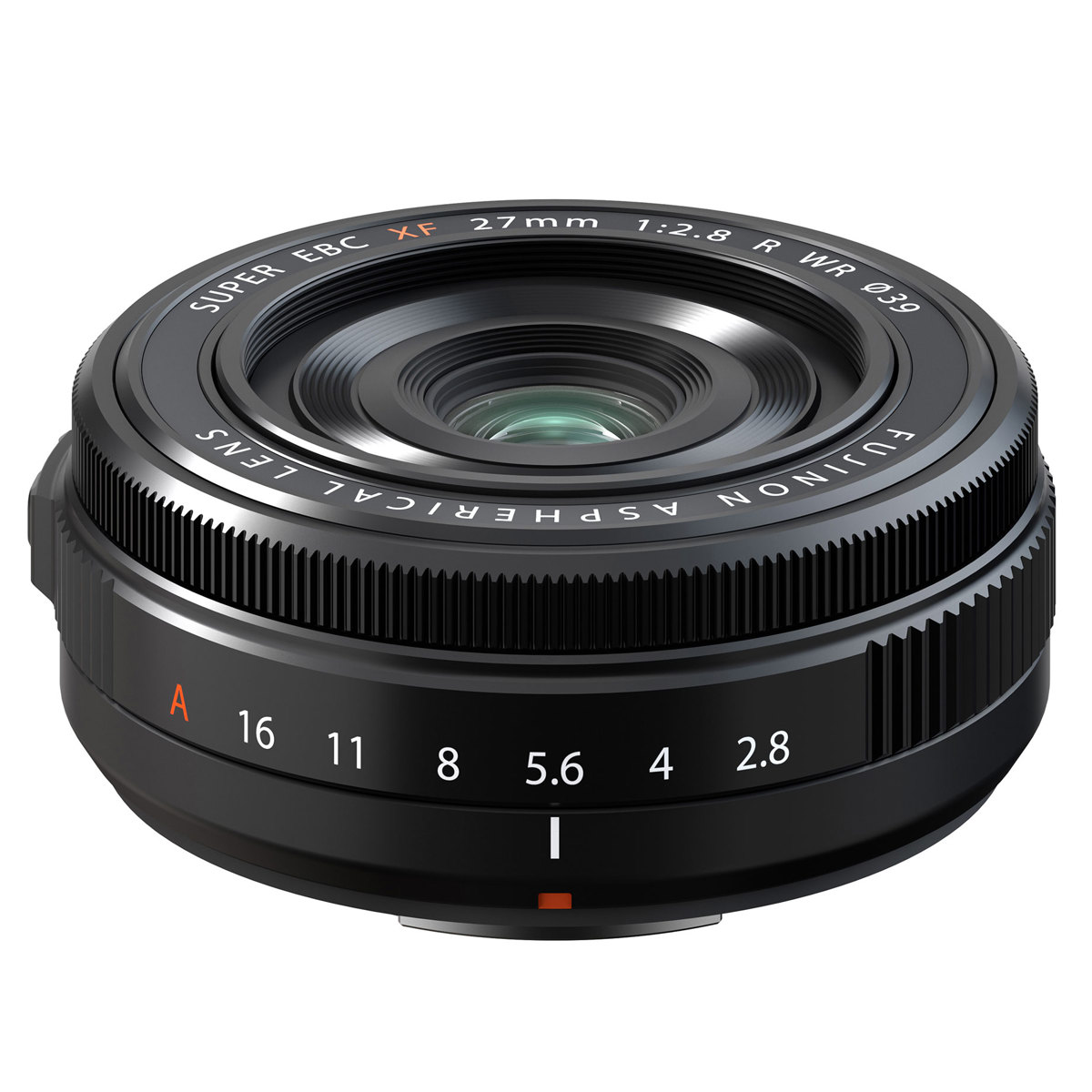

Fujifilm Fujinon XF 27mm f/2.8 R WR Lens, Black