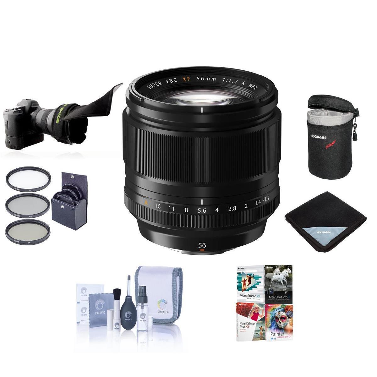 

Fujifilm XF 56mm f/1.2 R APD Lens with Basic Accessories Kit