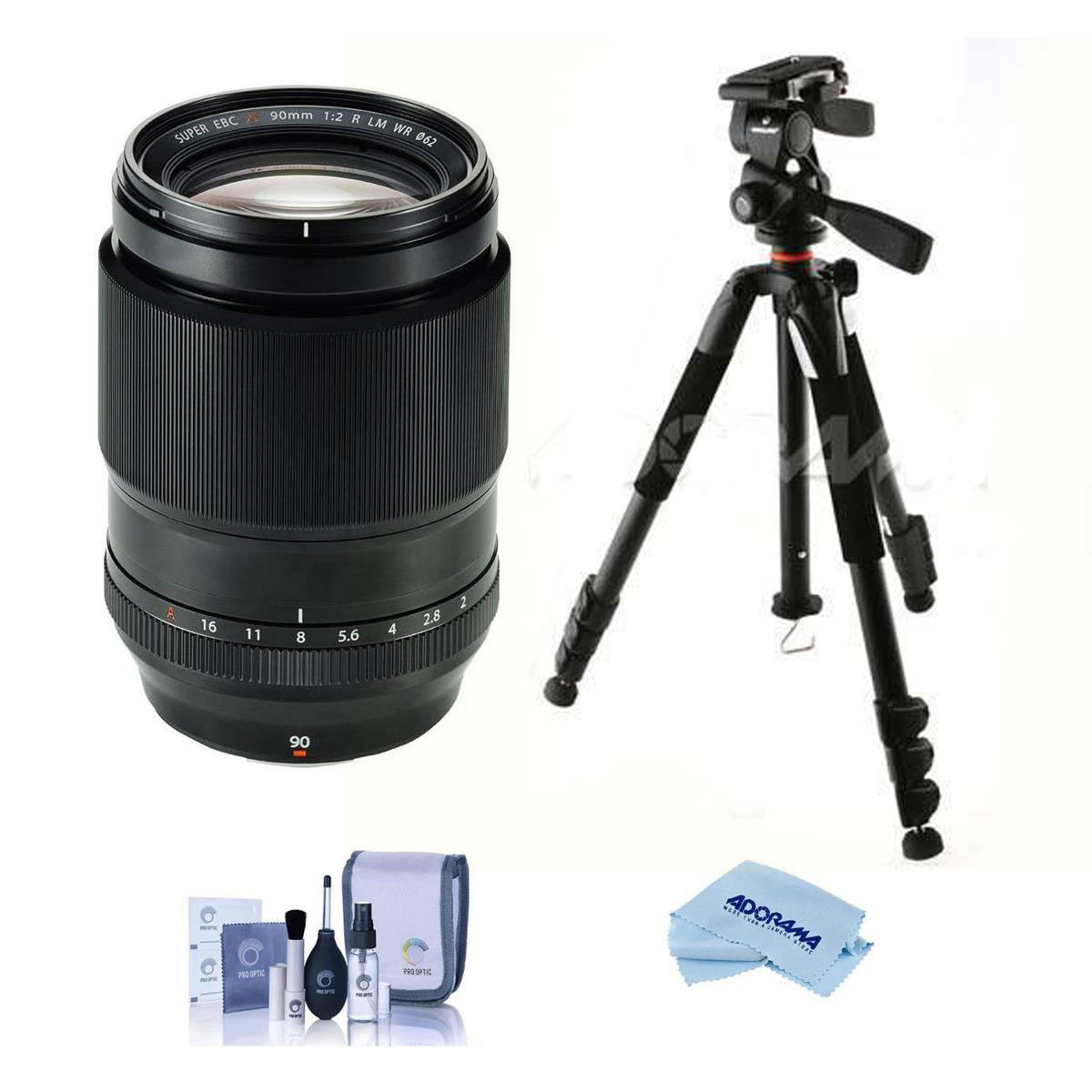 

Fujifilm XF 90mm f/2 R LM WR Lens with 3Pod TREK Series Carbon Fiber Tripod