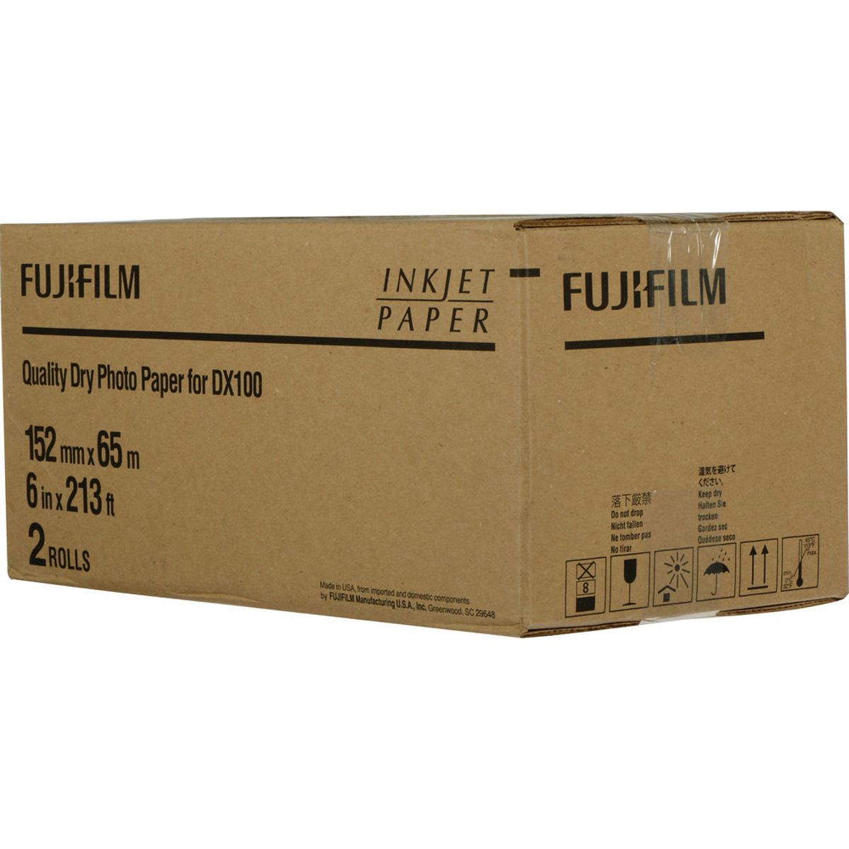 

Fujifilm Fuji DX100 InkJet Luster Photo Paper(6"x213' Roll)