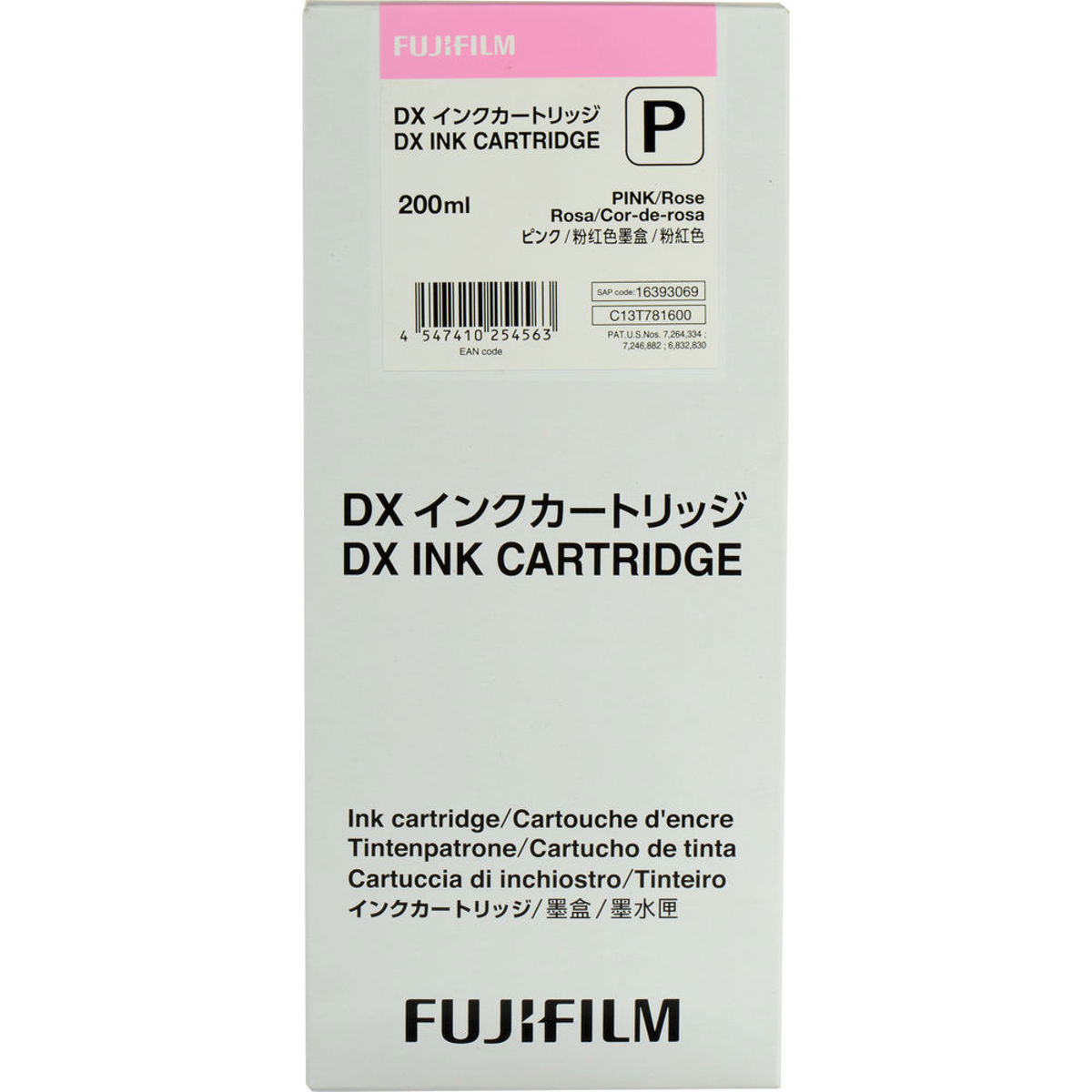 

Fujifilm Fuji DX VIVIDIA Ink Cartridge 200 ML for Frontier-S Printer - Pink