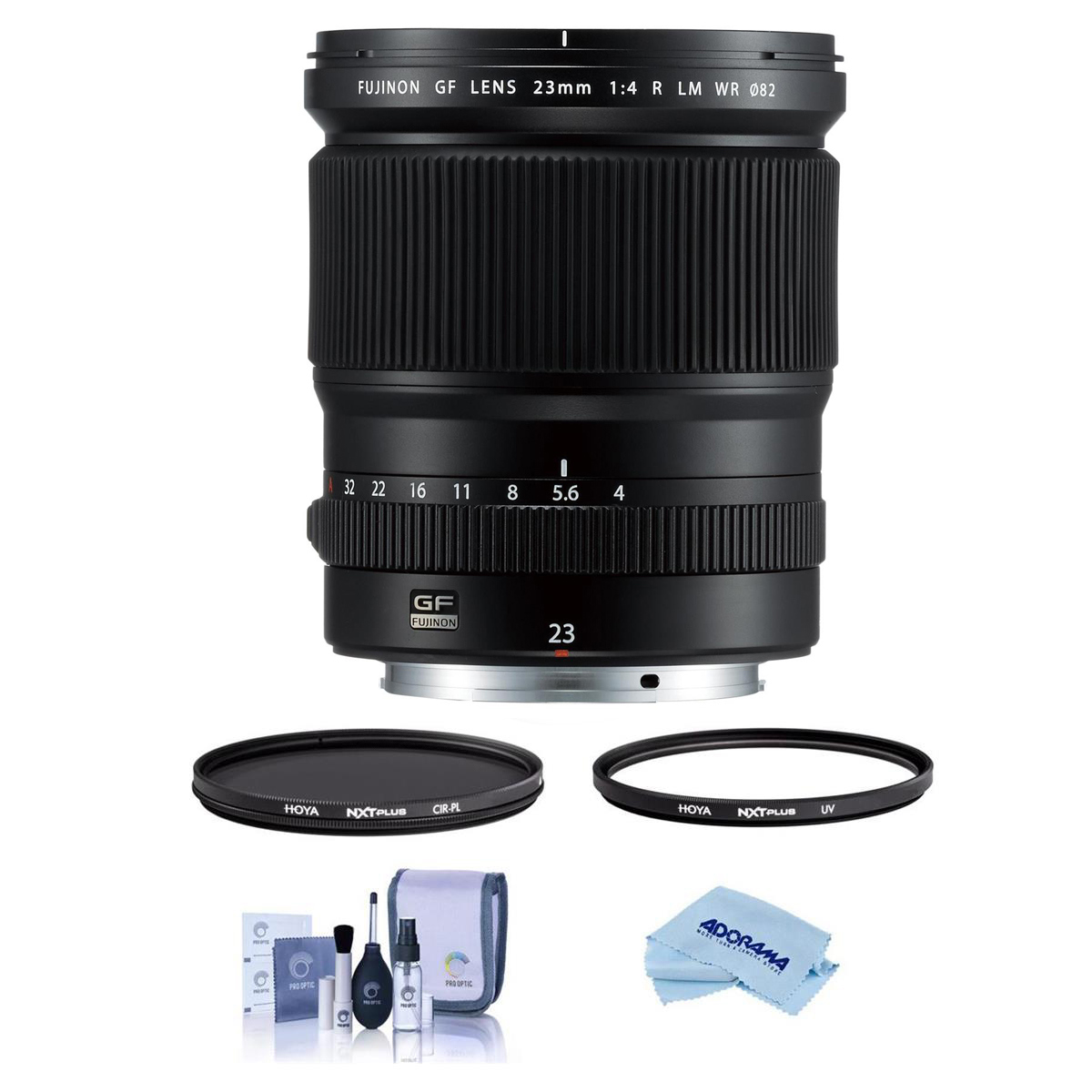 

Fujifilm GF 23mm f/4 R LM WR Lens with Filter Kit