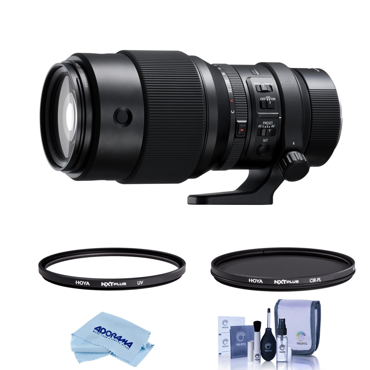 

Fujifilm GF 250mm f/4 R LM OIS WR Lens with Filter Kit