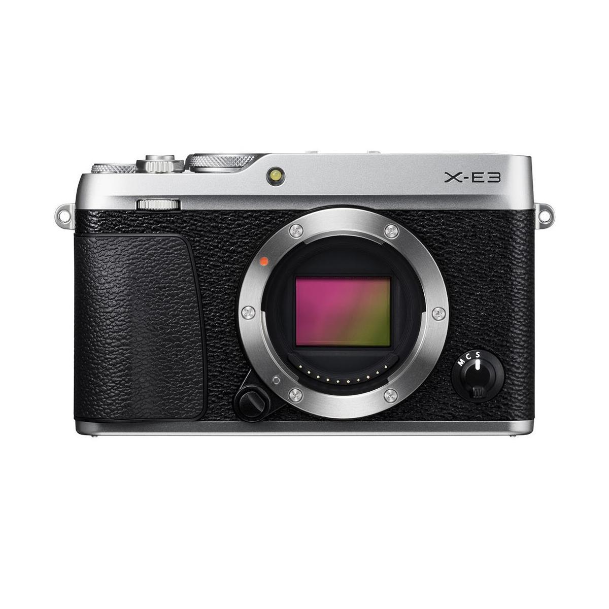 Fujifilm X-E3 Mirrorless Camera, Silver