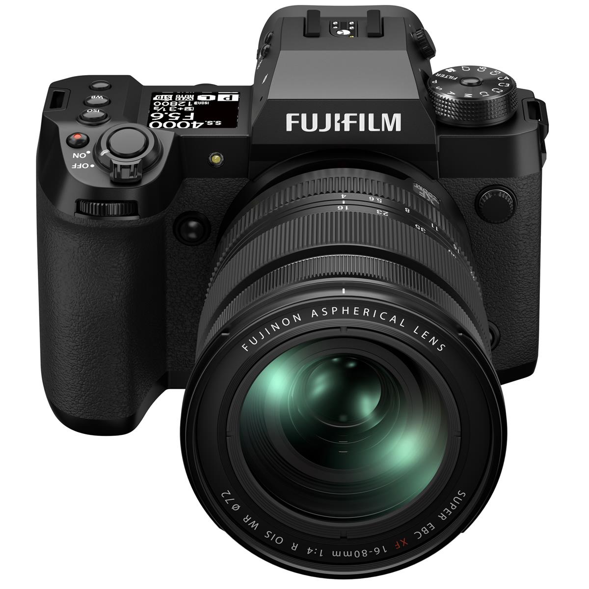 Image of Fujifilm X-H2 Mirrorless Camera with XF 16-80mm f/4.0 R OIS WR Lens