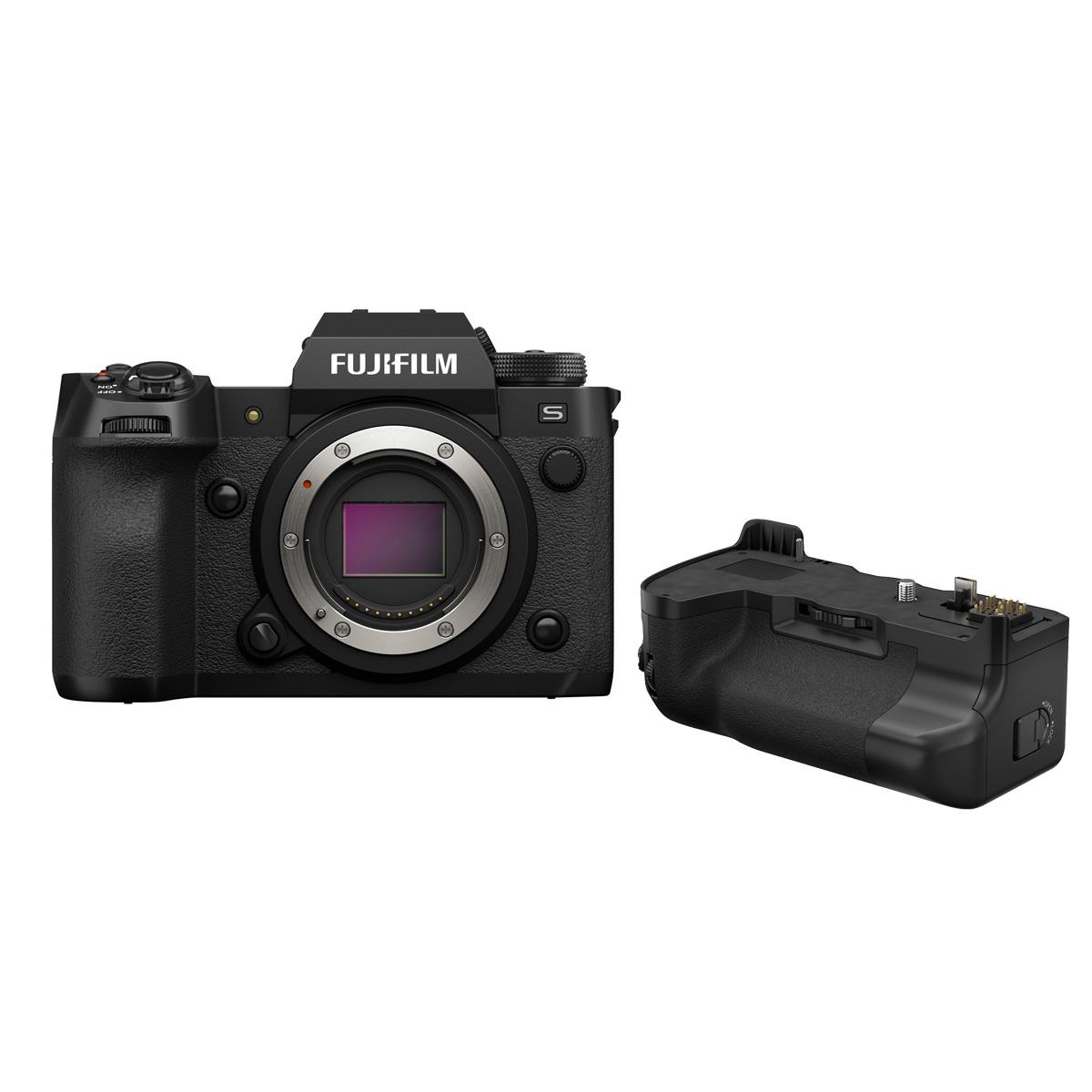 Image of Fujifilm X-H2S Mirrorless Digital Camera Body with Battery Grip