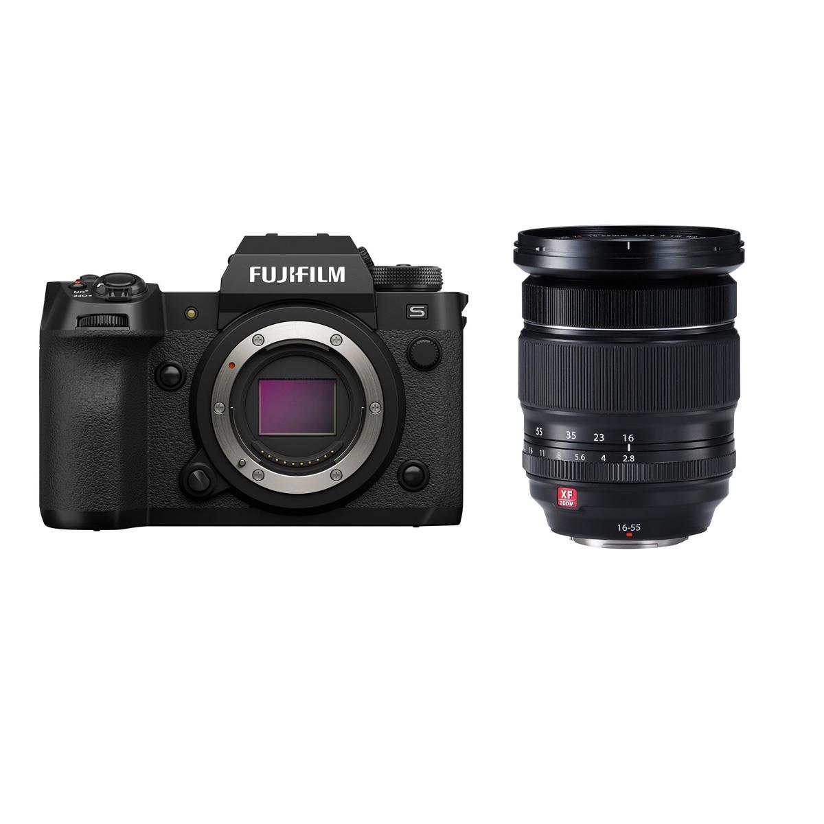 Image of Fujifilm X-H2S Mirrorless Camera with XF 16-55mm F2.8 R LM WR Lens