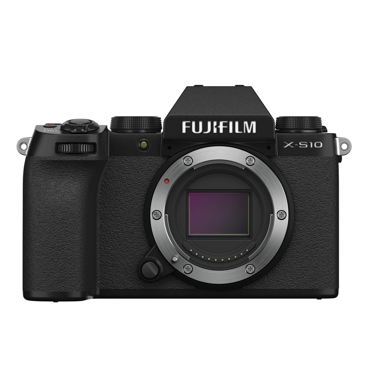 Fujifilm X-S10 Mirrorless Camera, Black