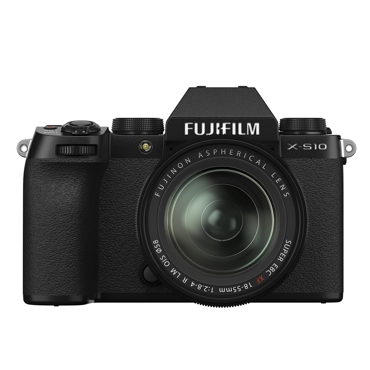 Image of Fujifilm X-S10 Mirrorless Camera with XF 18-55mm f/2.8-4 R Lens