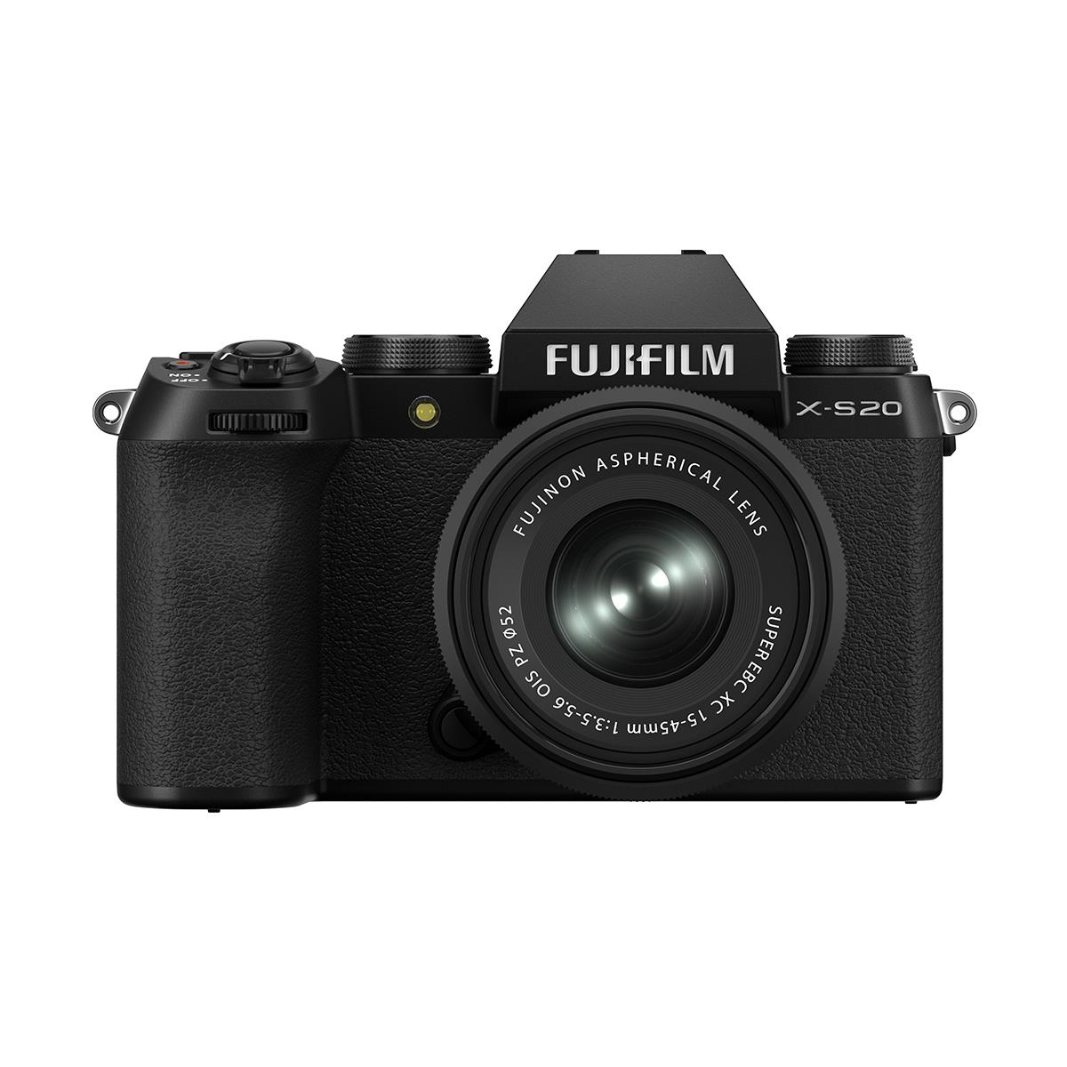 Image of Fujifilm X-S20 Mirrorless Camera w/XC 15-45mm f/3.5-5.6 OIS PZ Lens
