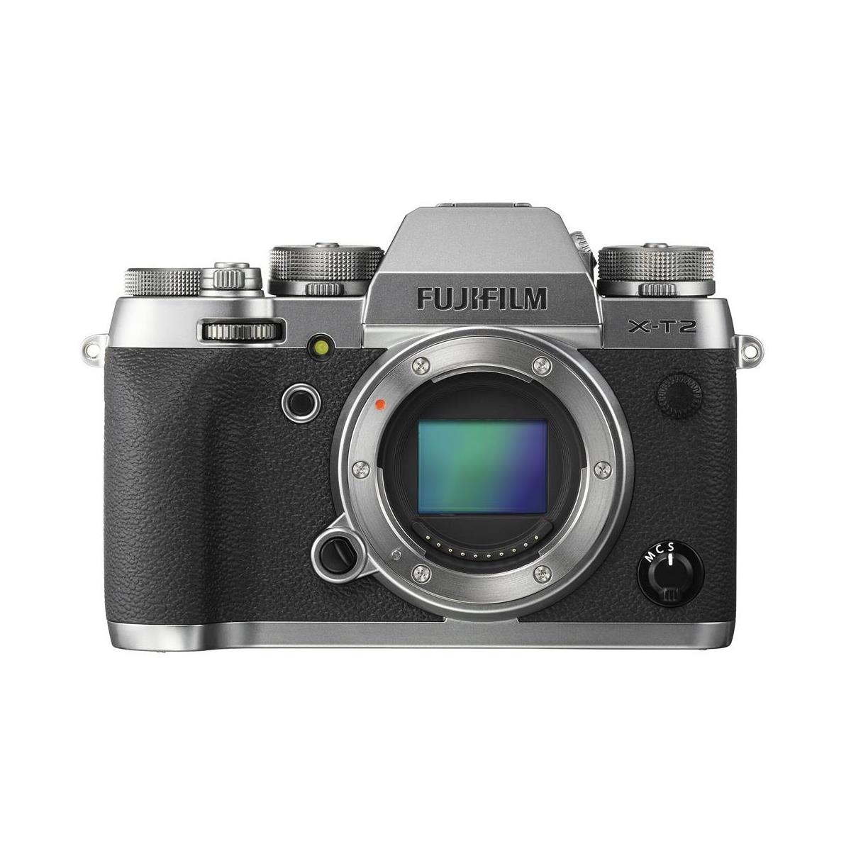 Fujifilm X-T2 Mirrorless Body, Graphite Silver Edition