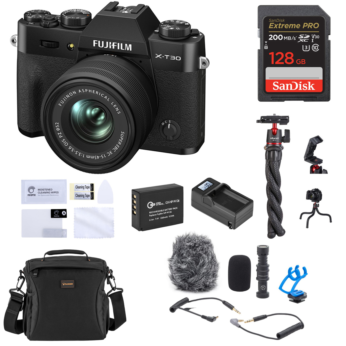 Image of Fujifilm X-T30 II Camera with XC 15-45mm f/3.5-5.6 Lens