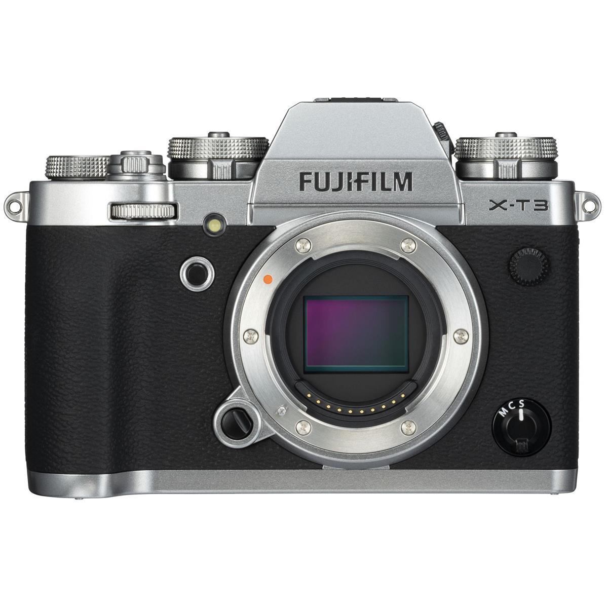 Fujifilm X-T3 Mirrorless Body, Silver