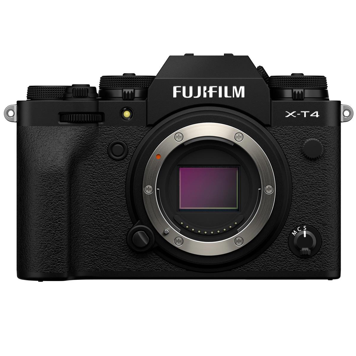 Fujifilm X-T4 Mirrorless Digital Camera Body, Black