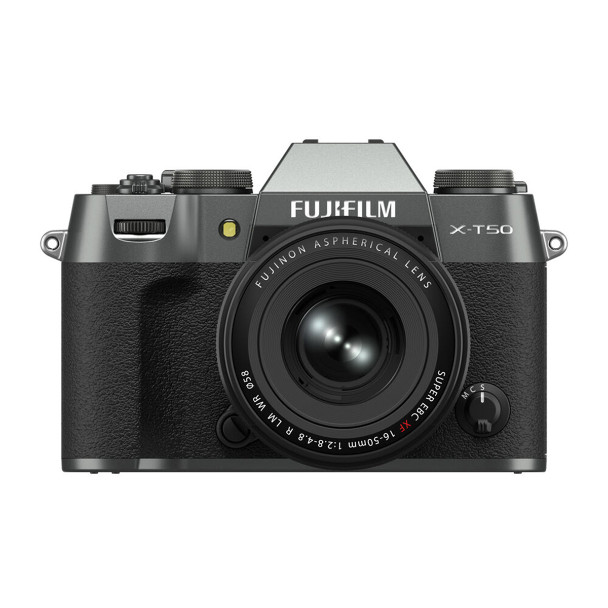 

Fujifilm X-T50 Mirrorless Camera with XF 16-50mm f/2.8-4.8 R LM WR Lens Charcoal Silver