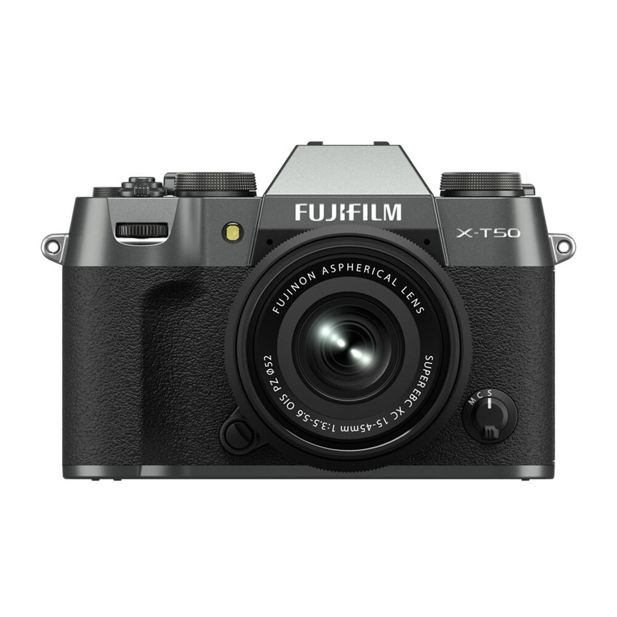 

Fujifilm X-T50 Mirrorless Camera with XC 15-45mm f/3.5-5.6 OIS PZ Lens Charcoal Silver