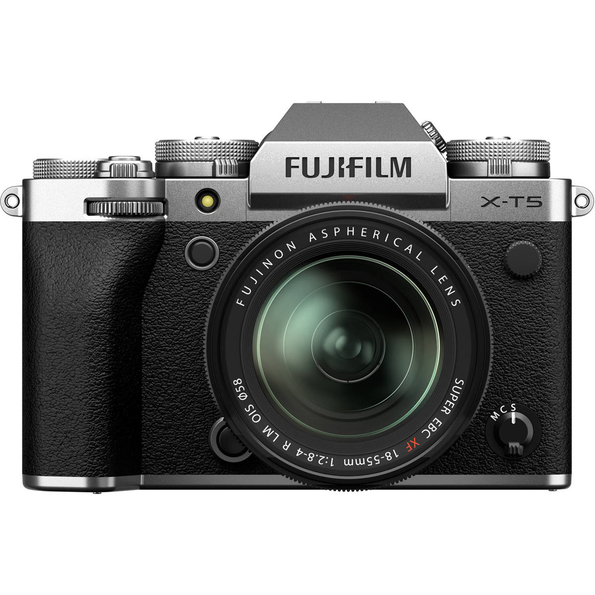

Fujifilm X-T5 Mirrorless Digital Camera, XF 18-55mm f/2.8-4 R LM OIS Lens,Silver