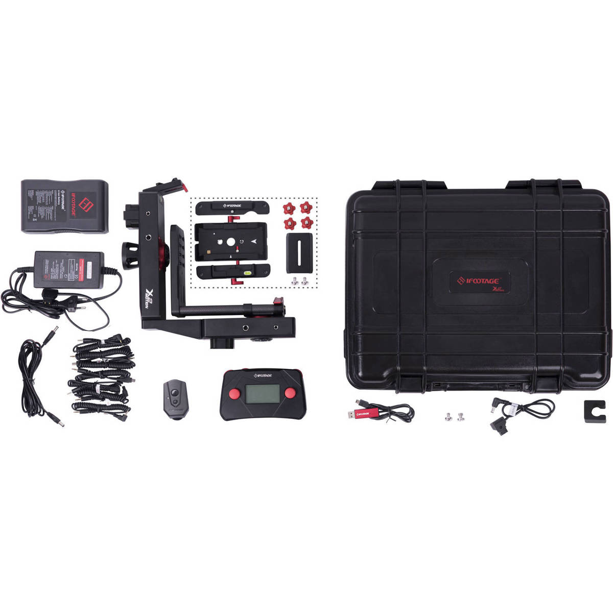 

iFootage Motion X2 Bundle B1, Includes Motion X2 Head, QR Plate and Hard Case