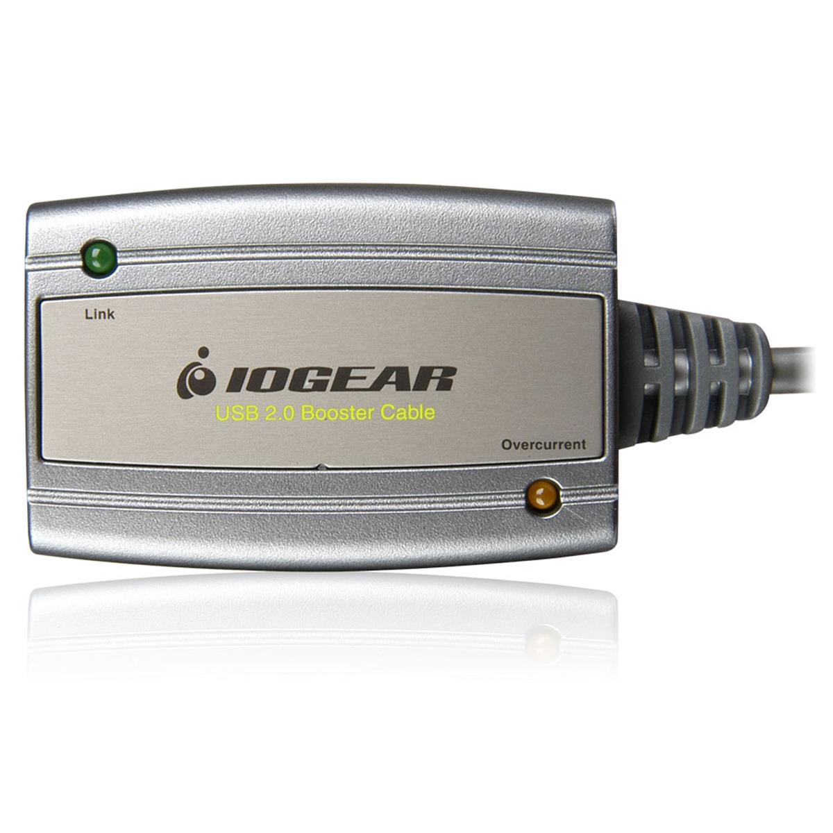 IOGEAR GUE216 16-дюймовый удлинительный кабель USB 2.0 Booster A-A для ПК и Mac
