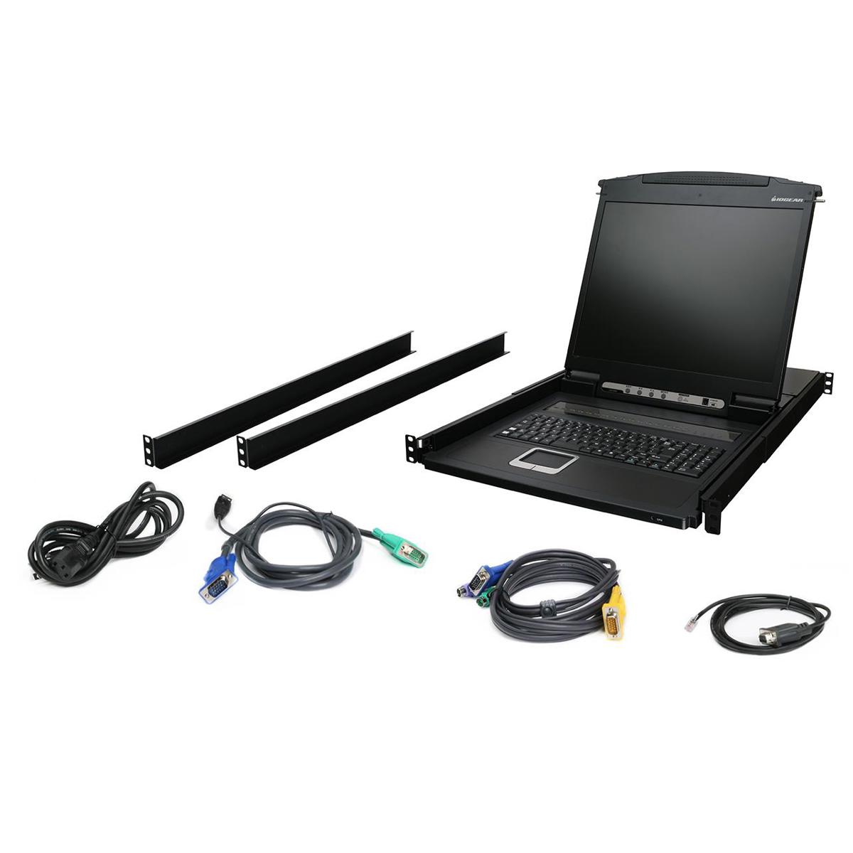 

IOGEAR GCL1916 16-Port 19" LCD Combo KVM Switch
