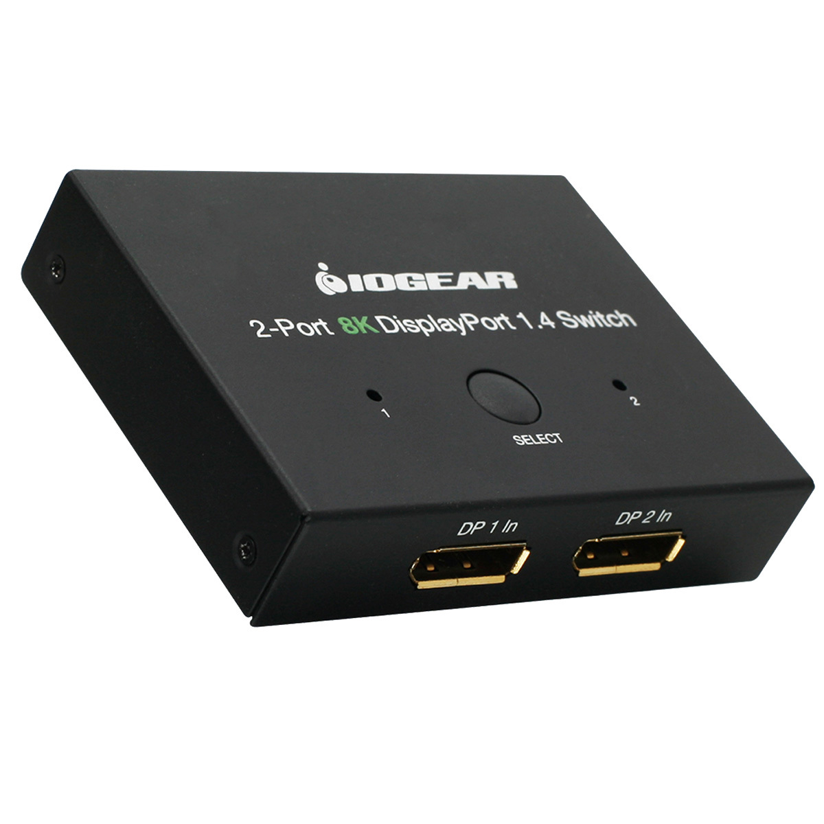 

IOGEAR 2-Port 8K DisplayPort 1.4 Switch