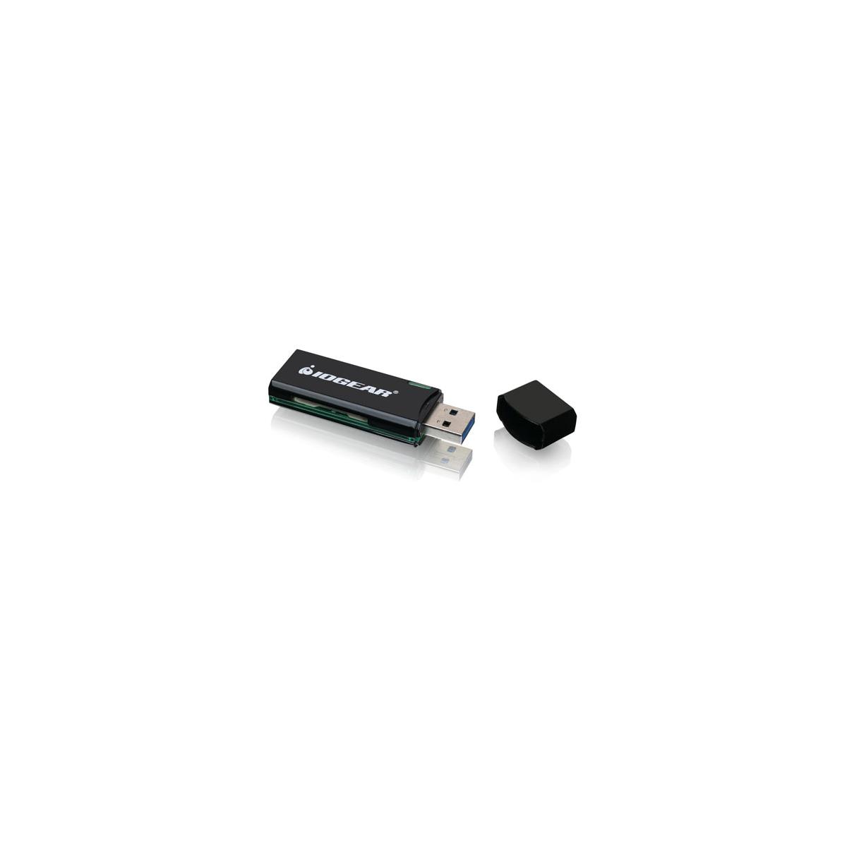 Photos - Card Reader / USB Hub IOGEAR SuperSpeed USB 3.0 SD/Micro SD Card Reader GFR304SD 
