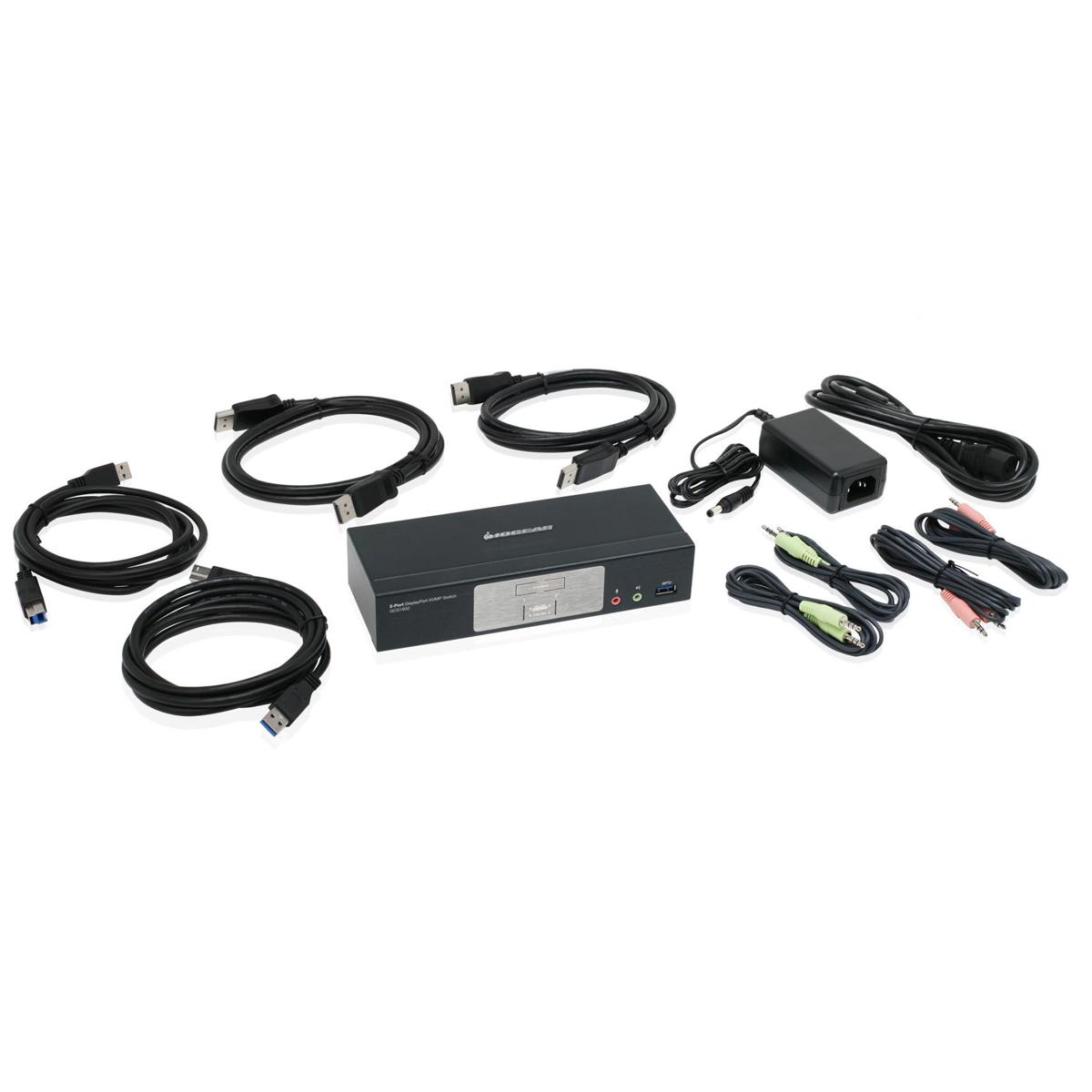 

IOGEAR 2-Port DisplayPort 1.2 KVMP Switch