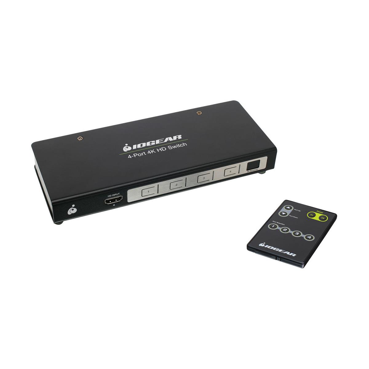 Image of IOGEAR True 4K 4-Port HDMI Switcher with HDMI Connection