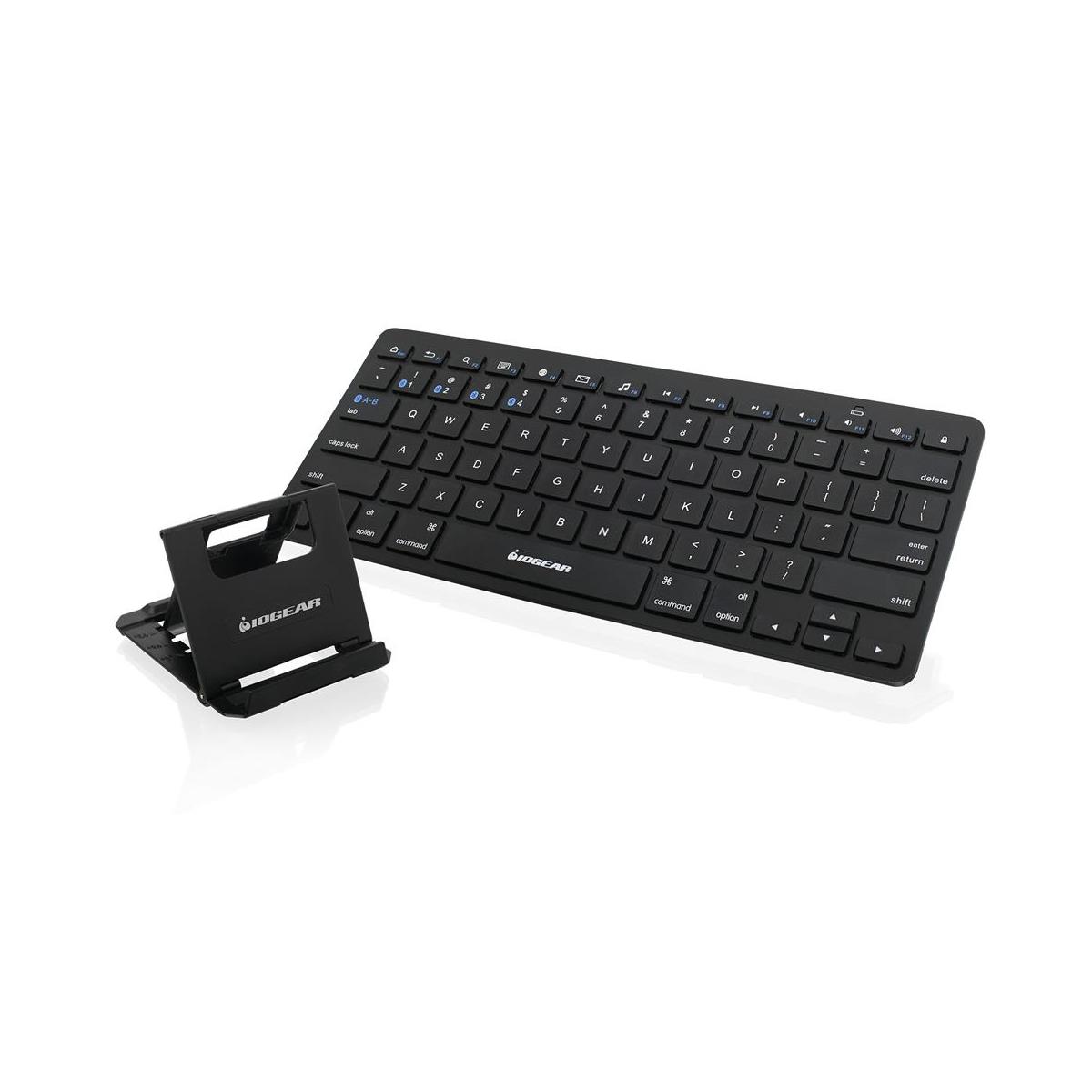 Image of IOGEAR Slim Multi-Link Bluetooth 3.0 Keyboard with Stand