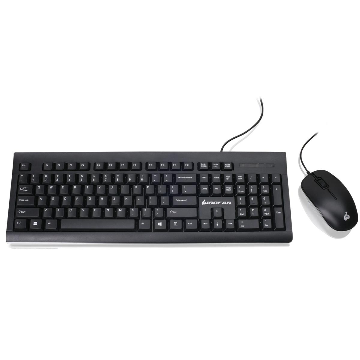 

IOGEAR Spill-Resistant Keyboard & Mouse Combo