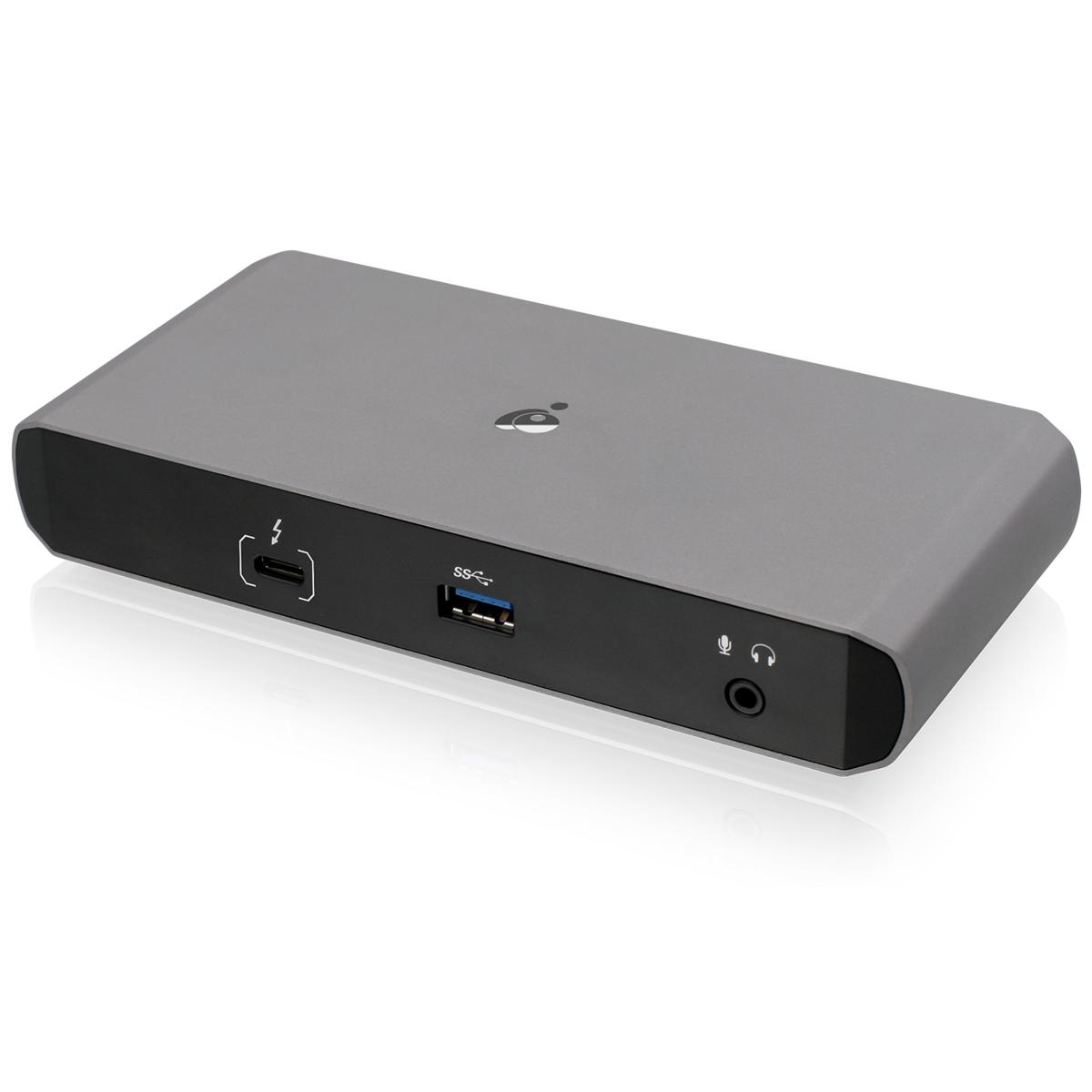 Photos - Card Reader / USB Hub IOGEAR Quantum Dual Mode Thunderbolt 3 Dock Pro Station GTD737 