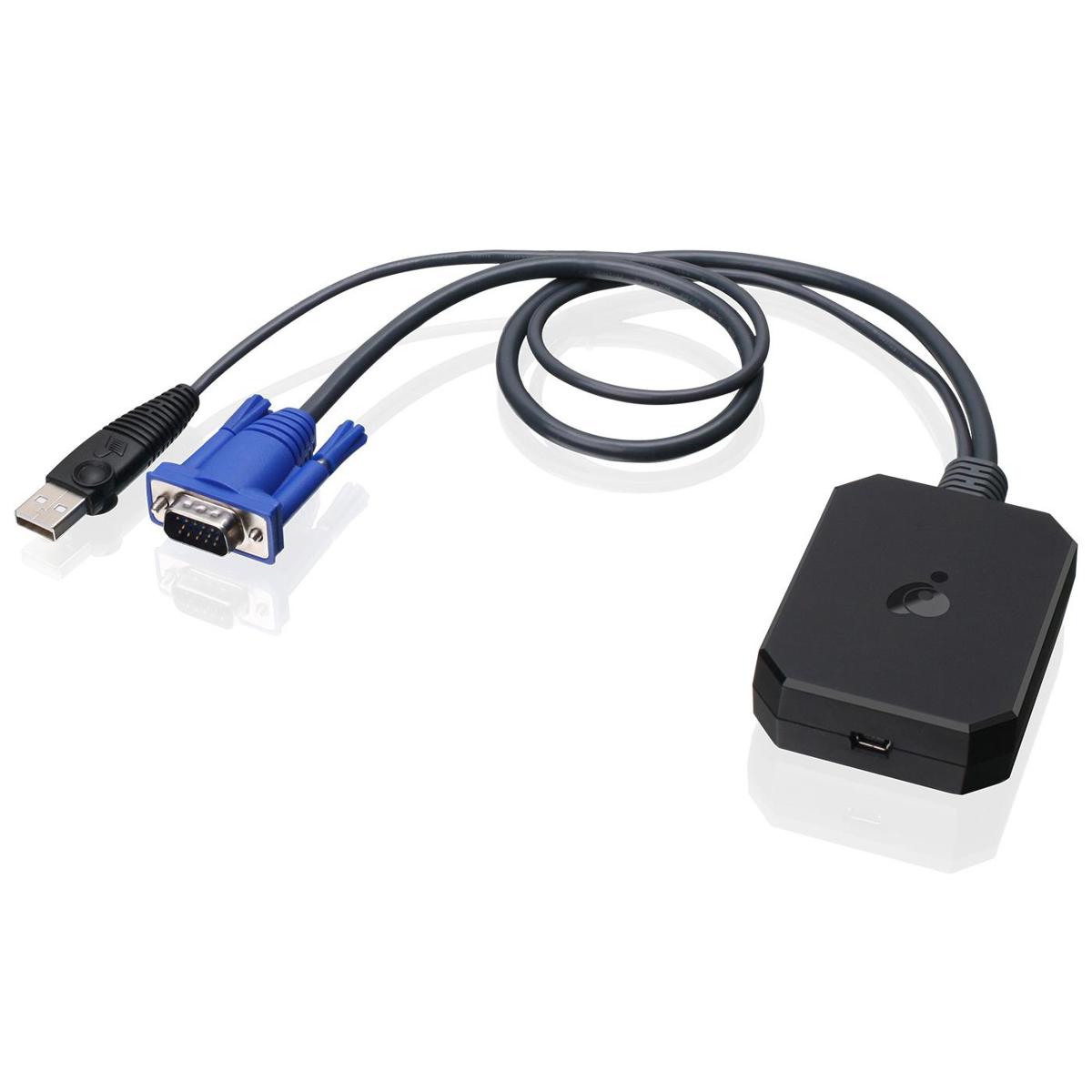 Photos - Projector Accessory IOGEAR GUC211V Laptop Console Crash Cart Adapter, TAA Compliant 